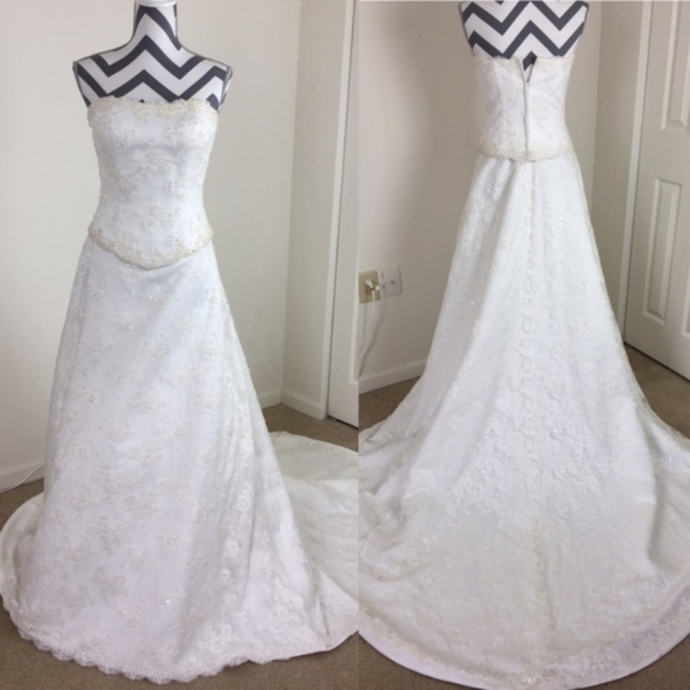 Winnie Couture Lace 2 Piece Wedding Dress